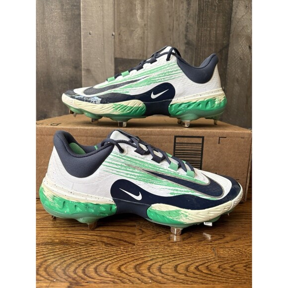 Nike Alpha Huarache Elite Low 4 Baseball Cleats Mens Sz 10 Fathers Day 2024 PE main image 5